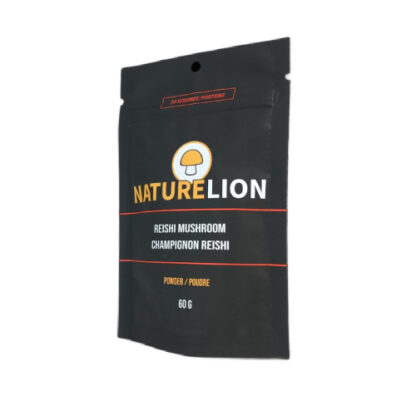 60 gram package of Reishi Mushroom powder